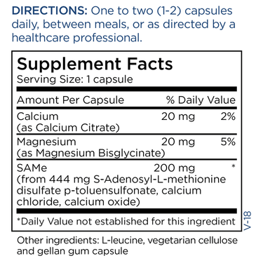 SAMe 200mg * Metabolic Maintenance Supplement - Conners Clinic